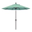 Pemberly Row 9' Bronze Patio Umbrella in Sun-brella 1A Spectrum Mist