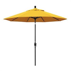 Pemberly Row 9' Patio Umbrella in Sunflower Yellow