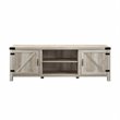 Pemberly Row Modern Wood Barn Door TV Stand for TVs up to 70