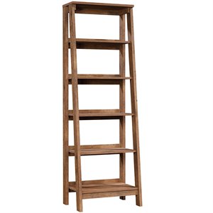 Pemberley Row Engineered Wood Vintage Oak Bookcase Rectangular 71.14&quot Unassembled