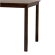 Pemberley Row Wood Dark Brown Dining Table Rectangular 47.75