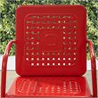 Pemberley Row Steel Bright Red Patio Chair Weatherproof 35