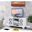 Pemberley Row Wood White TV Stand Rectangular 47.25