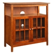 Pemberley Row Wood Cherry TV Stand Rectangular Easy Assembly 36
