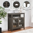 Pemberly Row Traditional Wood TV Stand for TVs up to 36