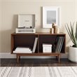 Pemberly Row Mid-Century Wood Low Profile TV Stand for TVs up to 43