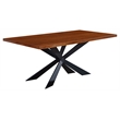 Pemberly Row Wood Dining Table in Walnut