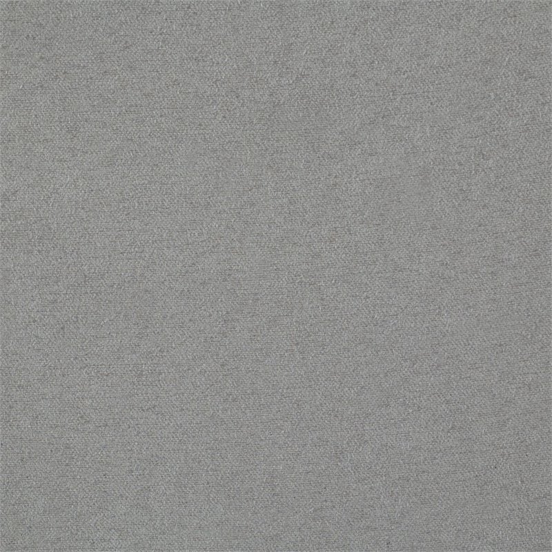 Pemberly Row Microfiber Ottoman with Storage in Gray