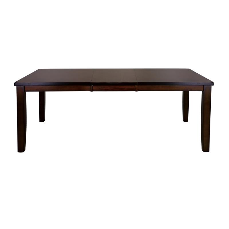 Pemberly Row 5-Piece Transitional Wood Dining Set in Cherry