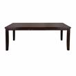 Pemberly Row 5-Piece Transitional Wood Dining Set in Cherry