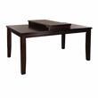 Pemberly Row 5-Piece Transitional Wood Dining Set in Cherry