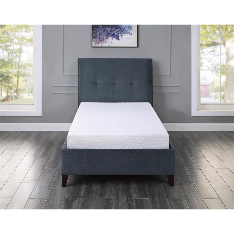 Pemberley Row Fabric White Twin Mattress Rectangular Breathable 6