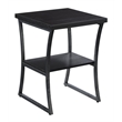 Pemberly Row End Table in Espresso Wood Finish