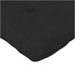Pemberly Row 6 Inch Futon Mattress Full in Black Microfiber