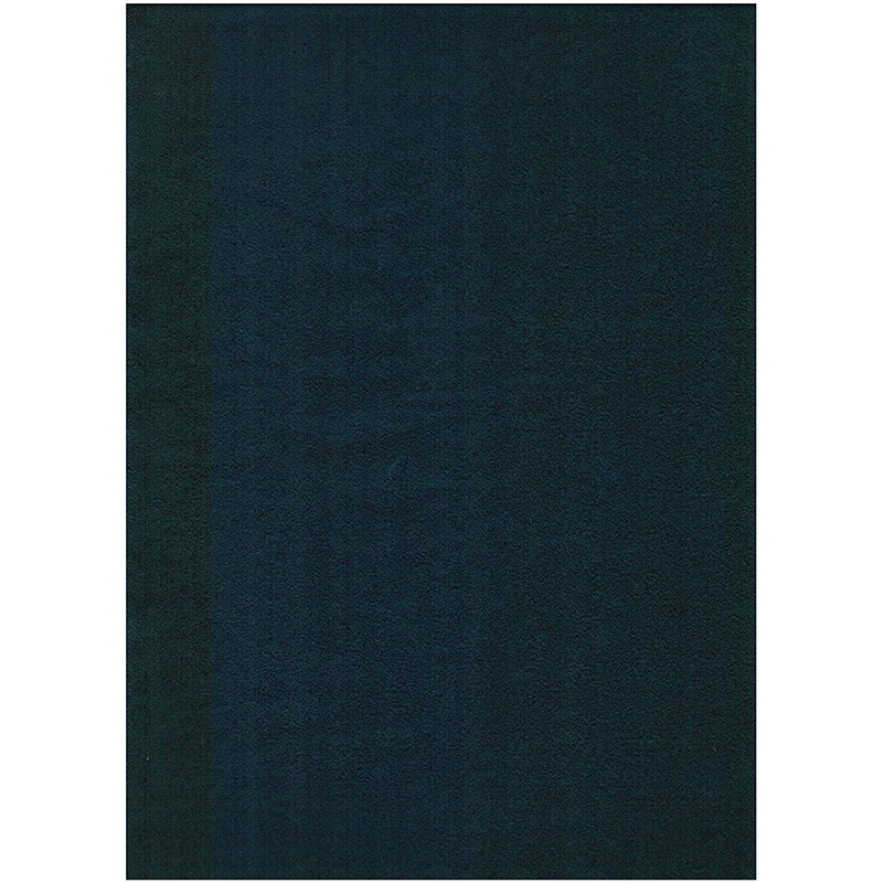 Pemberly Row Full-size Suede Fabric Futon Mattress in Navy-Frame Not Included