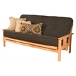 Pemberley Row Fabric Gray Futon Mattress Full Size 75