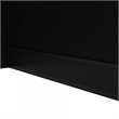 Pemberly Row Traditional Credenza Hutch in Antigua and Black