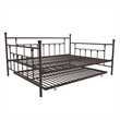 Pemberley Row Metal Bronze Daybed Rectangular Multi-Functional 84