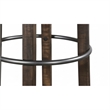 Pemberly Row Wood Bar Stool Chair in Tobacco (Set of 2)