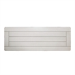 Pemberly Row Contemporary Wood Sofa Table in White