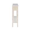Pemberley Row Wood Cream Console Table Rectangular Slimline 60