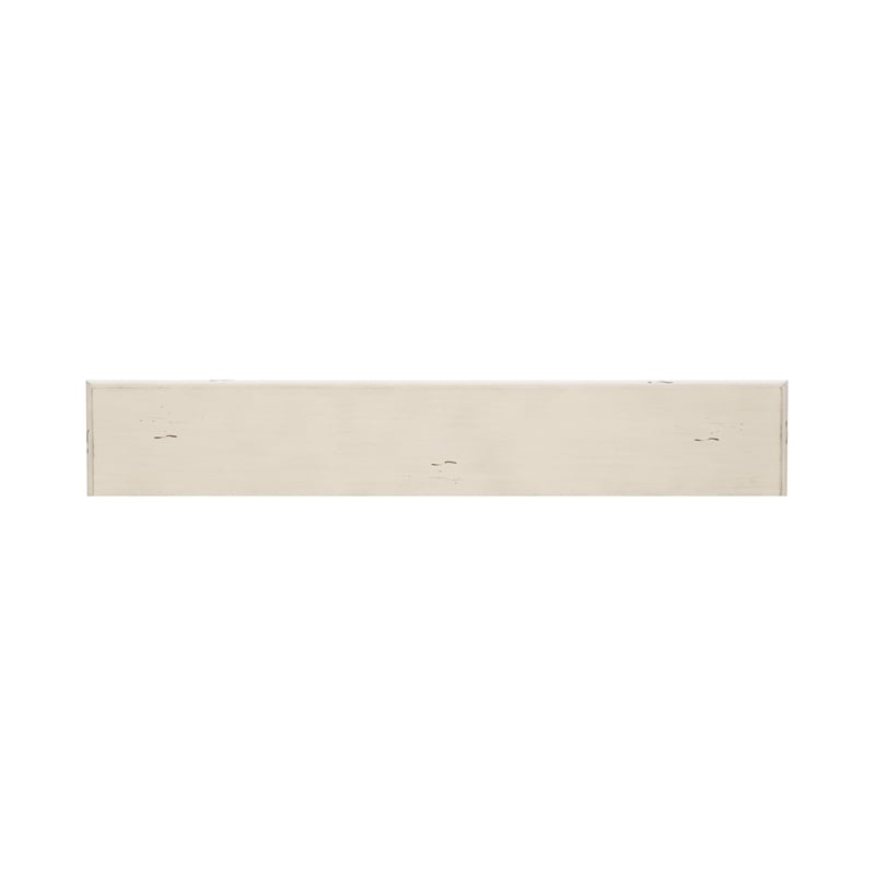 Pemberley Row Wood Cream Console Table Rectangular Slimline 60
