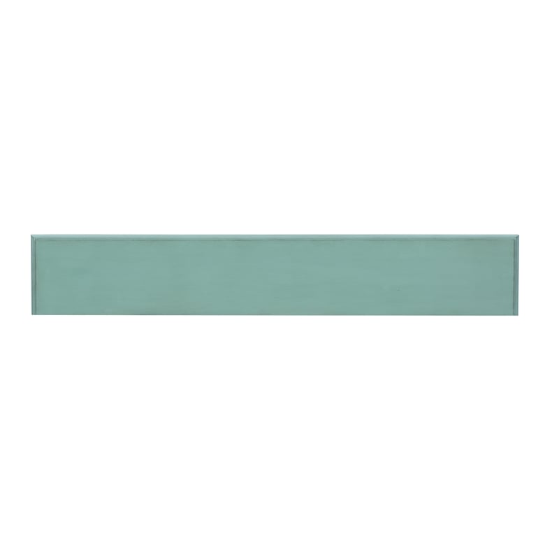 Pemberley Row Wood Teal Blue Console Table Rectangular Slimline 60