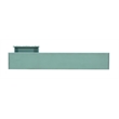 Pemberley Row Wood Teal Blue Console Table Rectangular Slimline 60
