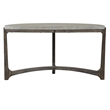 Pemberly Row Modern Wood Cascade Sofa Table in Brown