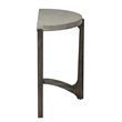 Pemberly Row Modern Wood Cascade Sofa Table in Brown