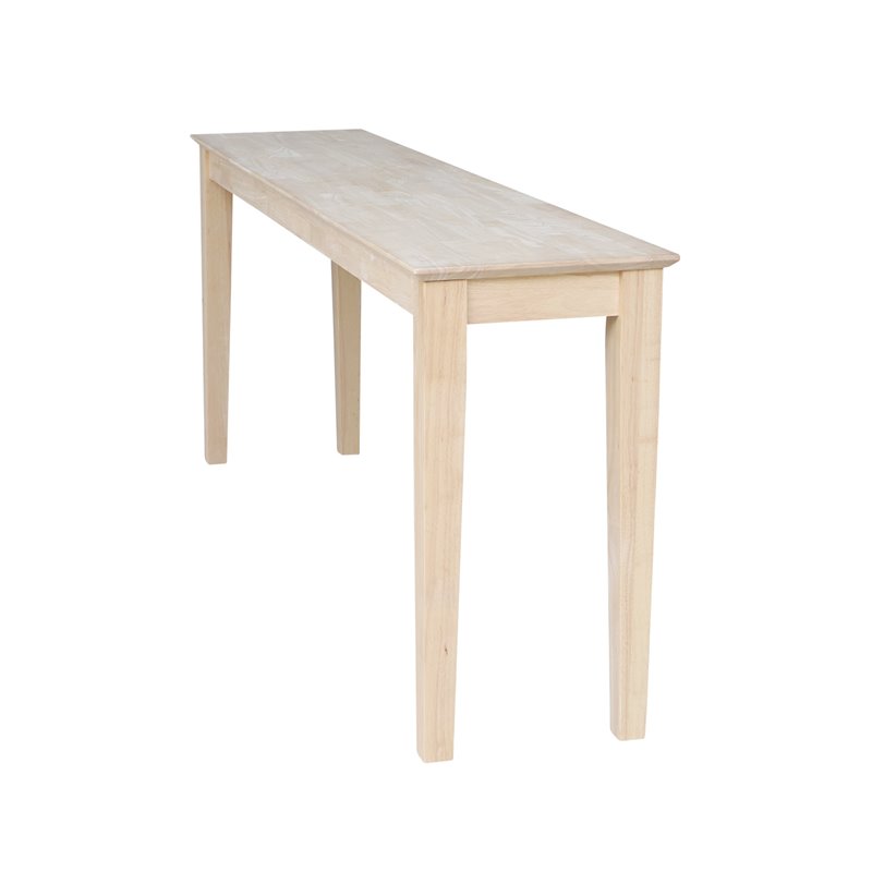 Pemberly Row Traditional Console Table - Extended Length-72