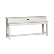Pemberly Row Farmhouse Moder Wood Console Bar Table