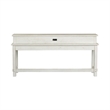 Pemberly Row Farmhouse Moder Wood Console Bar Table