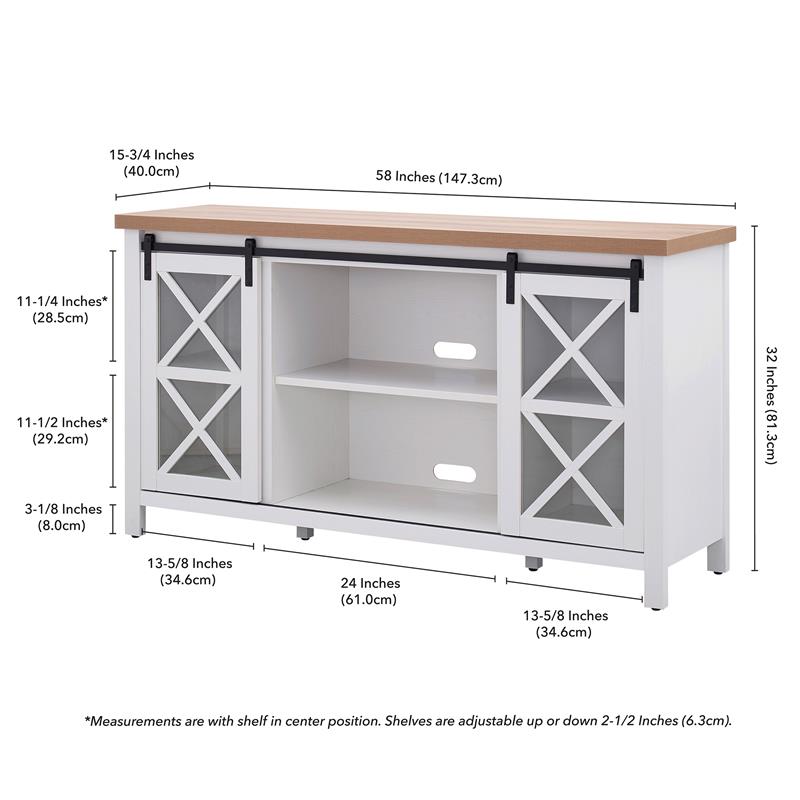 Pemberly Row Mid-Century Wood 58