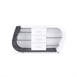 Pemberly Row Contemporary White And Grey Buffet