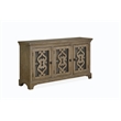 Pemberly Row Traditional Server in Weathered Grey