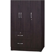 Pemberley Row Engineered Wood Tobacco Armoire Closet Rectangular 72