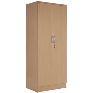 Pemberley Row Engineered Wood Maple Wardrobe Cabinet Rectangular 72&quot Unassembled