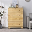 Pemberley Row Solid Pine Wood Natural Chest Rectangular Jumbo 44.5