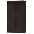 Pemberley Row Engineered Wood Tobacco Wardrobe Rectangular Freestanding 71