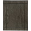 Pemberly Row Transitional Wood Side Table in Gray