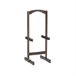 Pemberly Row Transitional Five Piece Wood Tray Table Set in Gray