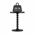 Pemberley Row Wood Black Accent Table Round Durable 17
