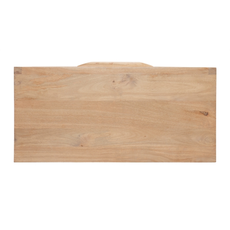 Pemberley Row Metal Mango Wood Natural Gold Cabinet Rectangular 30