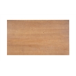 Pemberly Row Transitional Solid Pine Wood Dining Table in Rustic Honey Brown