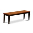 Pemberly Row 6-piece Wood Dining Table Set in Black/Cherry
