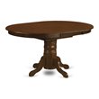 Pemberley Row Wood Espresso Dining Table Round 42