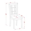 Pemberly Row 9-piece Wood Table and Dining Chair Set in Black