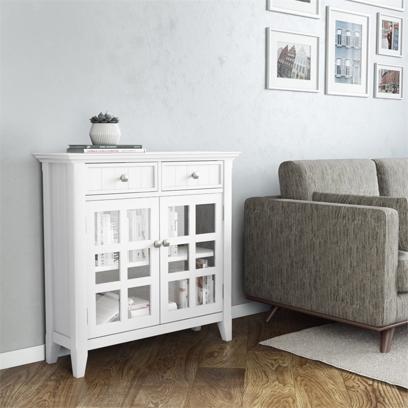 Pemberly Row Transitional Solid Wood 36