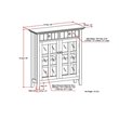 Pemberly Row Transitional Solid Wood 36